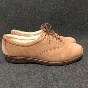 SAS Shoes Women’s Whisper Tripad Comfort Casual Sneakers Brown Leather Size 7 N